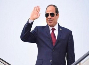 السيسي ينعى الشهيد محمد الحوفي